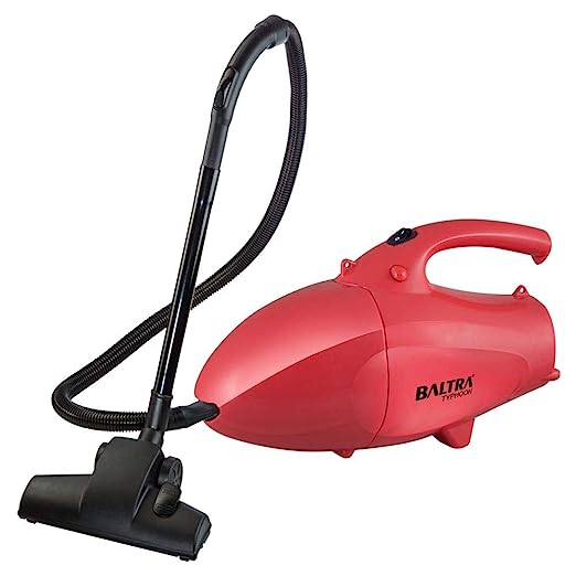 BALTRA Typhoon Handheld Vacuum Cleaner with Suction & Blower for Home Carpet Sofa 1000-Watt, red, Large BALTRA Typhoon Handheld Vacuum Cleaner with Suction & Blower for Home Carpet Sofa 1000-Watt, red, Large